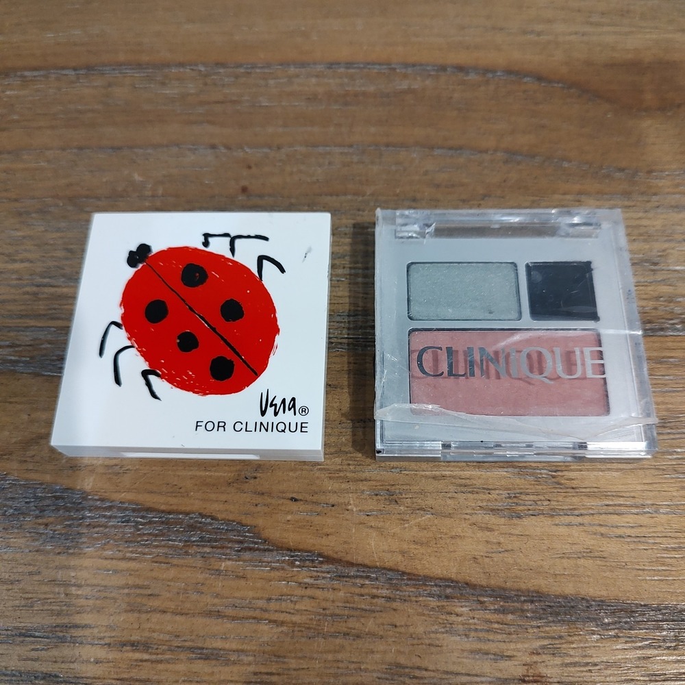 CLINIQUE Duo MINI Smoke mirror wave after wave cupid Silver Lining Shadow Blush